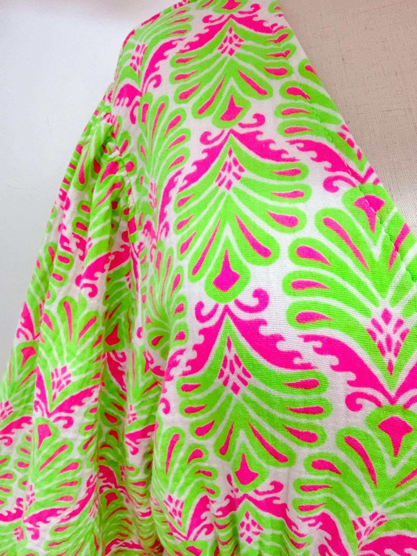 Musselin Kleid Muster