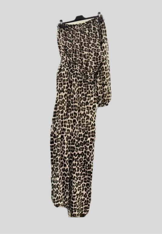 Musselin Jumpsuit One Shoulder